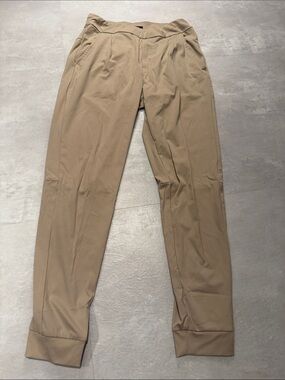 BALEAF Men’s Khaki Performance Jogger Pants Small Stretch Athletic Travel